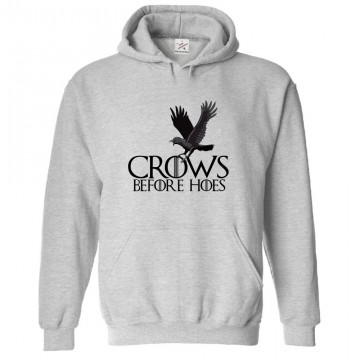 Crows Before Hoes GOT inspired Classic Unisex Kids and Adults Pullover Hoodie